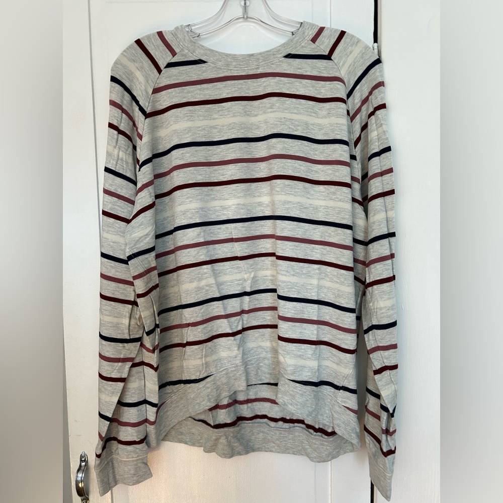 Mia and Tess for The Paper Store striped
Top size large